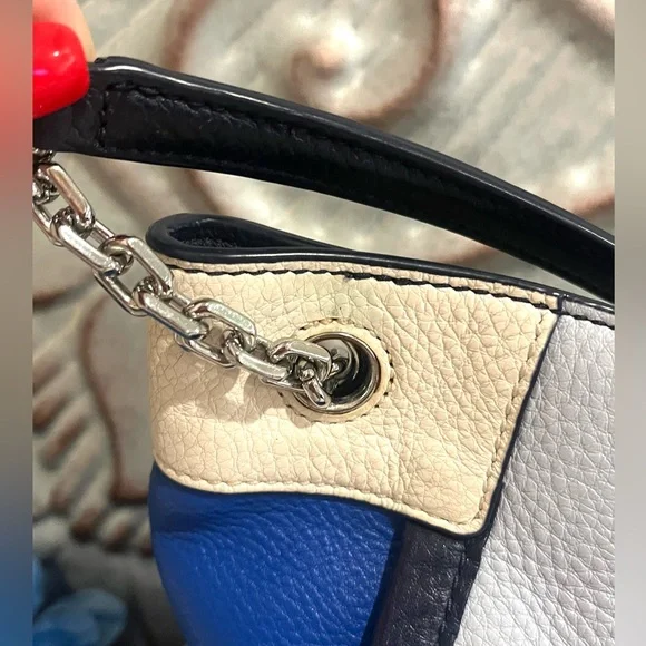 TORY BURCH Britten Patchwork Tote RARE!! 💎💎💎 - Picture 12 of 16